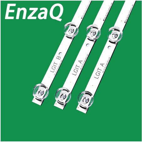 EnzaQ Led Bar Set 3 pcs за LG 32" Замяна Телевизор