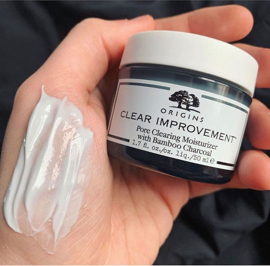 Origins Clear Improvement 24ωρη Αναπλαστική & Ρυθμιστική Κρέμα Προσώπου κατά των Ατελειών & της Ακμής με Υαλουρονικό Οξύ 50ml