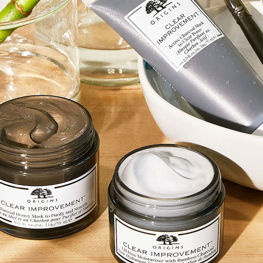 Origins Clear Improvement 24ωρη Αναπλαστική & Ρυθμιστική Κρέμα Προσώπου κατά των Ατελειών & της Ακμής με Υαλουρονικό Οξύ 50ml