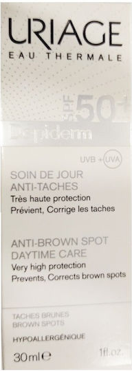 Uriage Depiderm Cream Face Day with SPF50 30ml