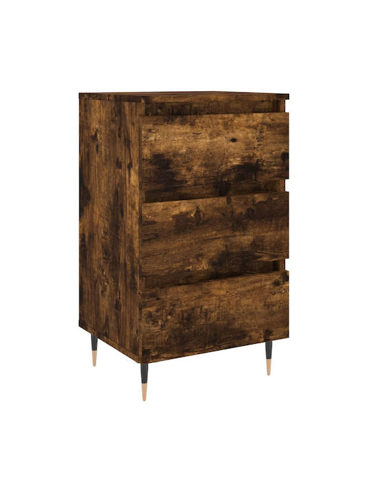 Wooden Chest of Drawers with 3 Drawers 40x35x69cm