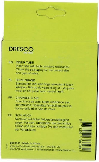 Dresco 5250447 Fahrradschlauch Dunlop Ventil 40mm