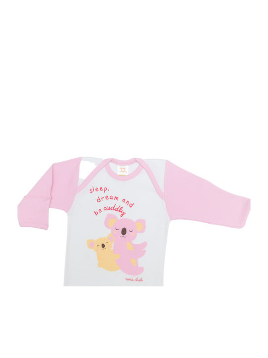 Nina Club Pijama pentru copii De iarnă Roz