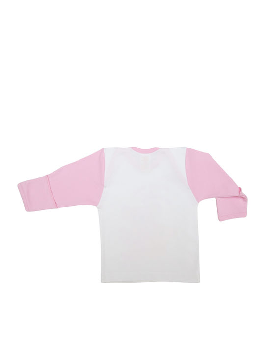 Nina Club Pijama pentru copii De iarnă Roz