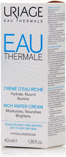 Uriage Eau Thermale Rich 24h Cream Face 40ml