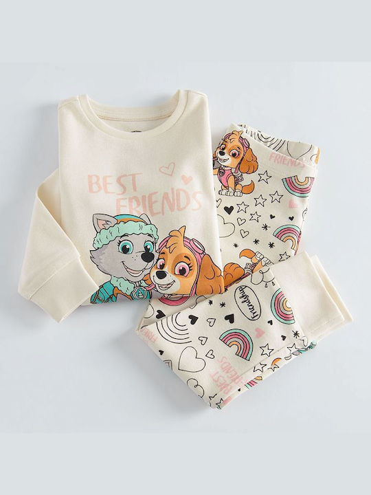 Cool Club Kinder-Pyjama Weiß