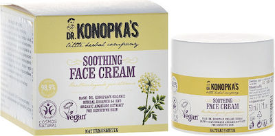 Dr. Konopka's Feuchtigkeitsspendend Creme Gesicht für Empfindliche Haut 50ml