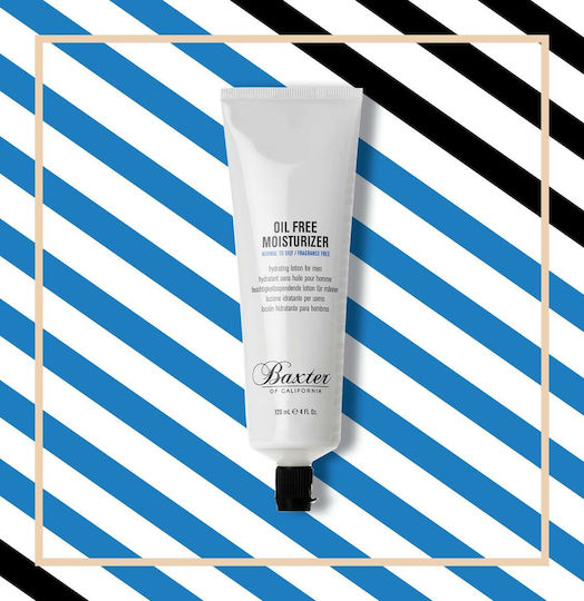 Baxter Of California Oil Free Moisturizer Normal to Oily Skin Light Ενυδατική Ανδρική Κρέμα Προσώπου Ημέρας με Aloe Vera 120ml