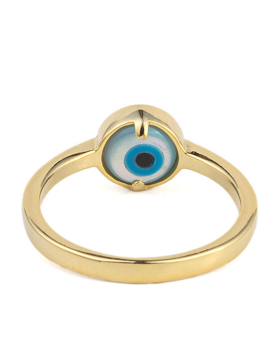 George Art Jewels Femeie Inel din Argint Placat cu aur