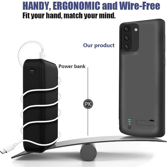 Techsuit Back Cover Μαύρο (Galaxy Note 10)