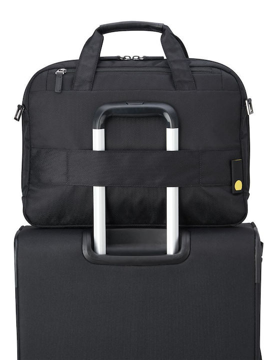 Delsey Walgram Shoulder / Handheld Bag for 14" Laptop Black