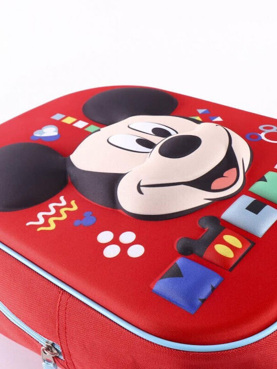 Disney Cars Rucksack – 31 Cm Kindergarten-Tasche In Rot & Blau