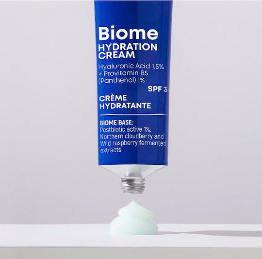 Natura Siberica Lab Biome Hydration Cremă Hidratantă de Față de Zi 24H cu SPF30 și Acid Hialuronic 50ml