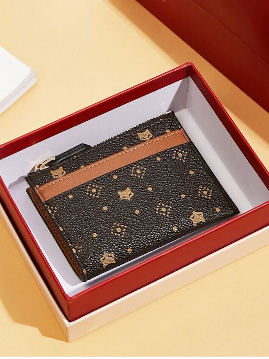 Large Women's Wallet Cards Brown