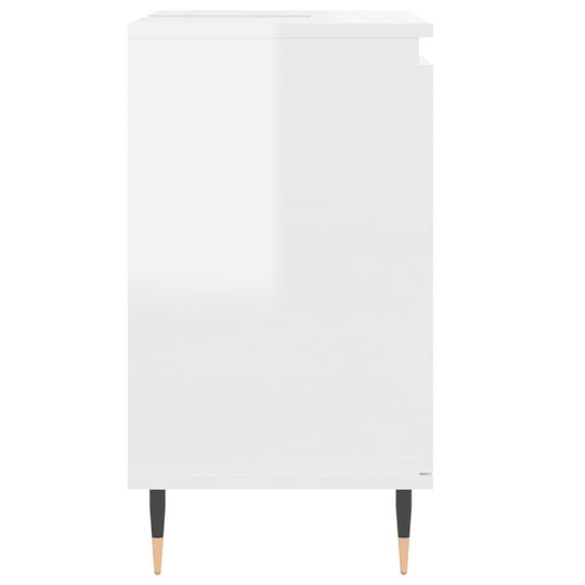 vidaXL Waschtisch ohne Waschbecken L58xB33xH60cm Weiß