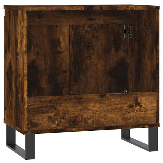 vidaXL Waschtisch ohne Waschbecken L58xB33xH60cm Eiche