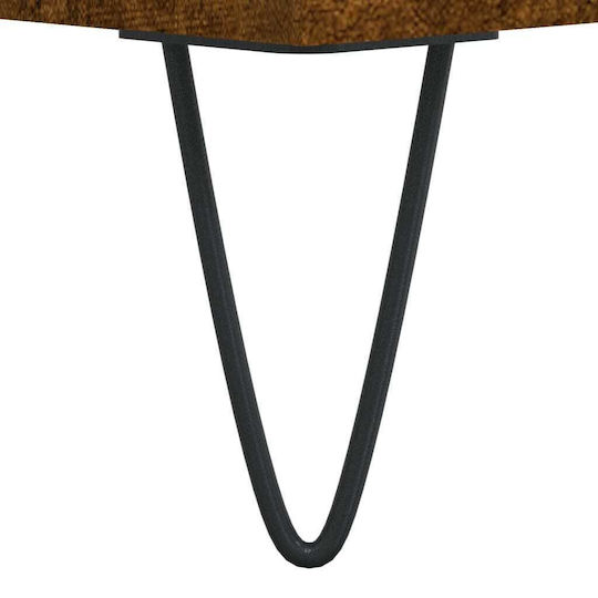 vidaXL Waschtisch ohne Waschbecken L58xB33xH60cm Eiche