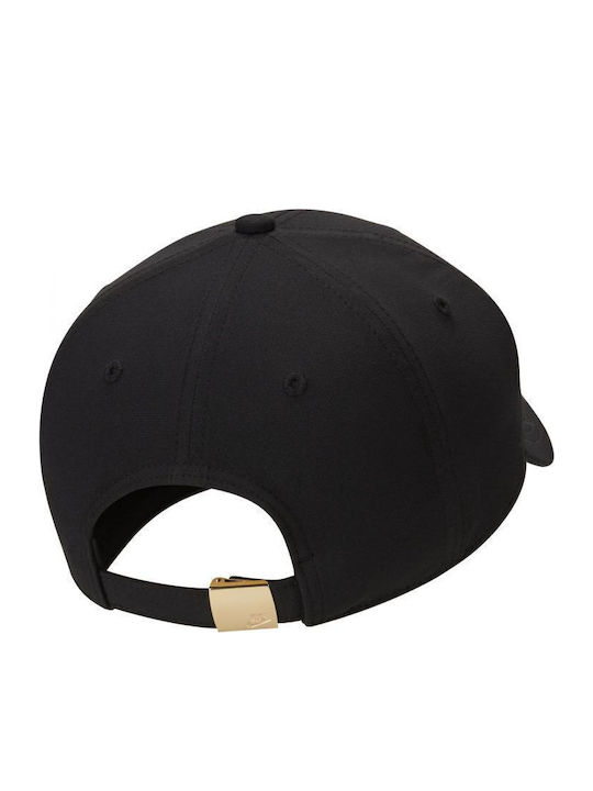 Nike DRIFIT CLUB STRUCTURE METAL CAP Jockey Μαύρο FB5371-011