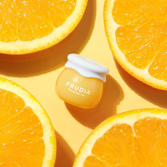 Frudia Citrus 24ωρη Κρέμα Προσώπου Ημέρας για Ενυδάτωση & Λεύκανση με Υαλουρονικό Οξύ & Βιταμίνη C 10ml