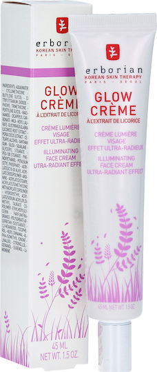 Erborian Glow Creme Gesicht Tag Gefärbt 45ml