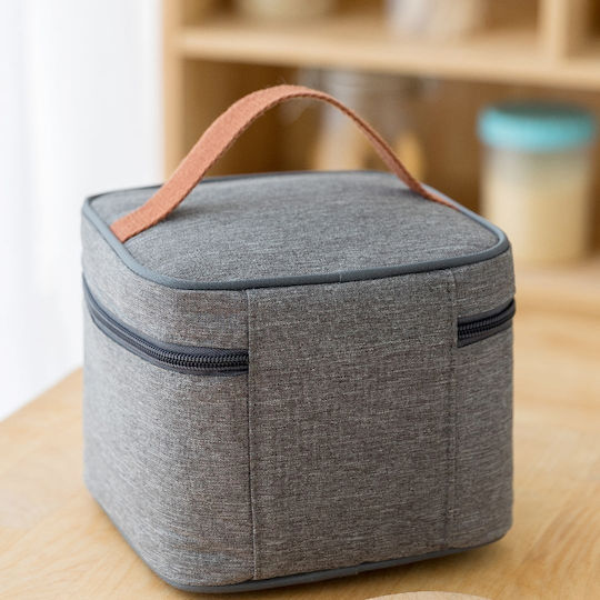 Schulische Isothermische Hand-Lunch-Tasche Gray