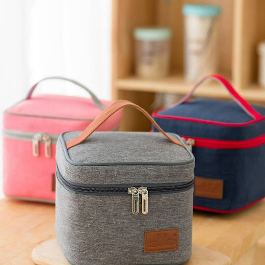 Schulische Isothermische Hand-Lunch-Tasche Gray