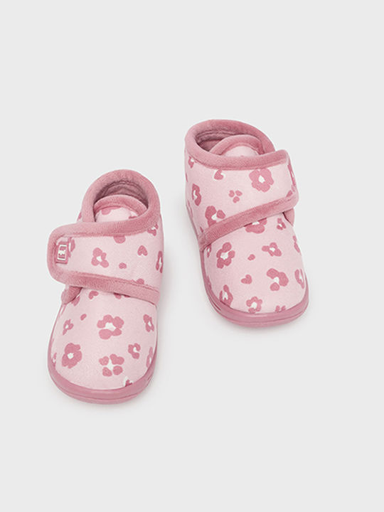 Mayoral Girls Closed-Toe Bootie Slippers Pink