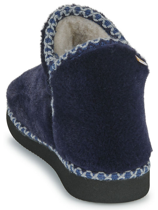 Kids Slippers Boots Blue