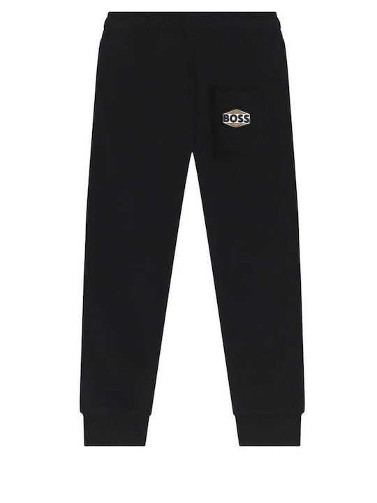 Hugo Boss Kids Sweatpants Black 1pcs