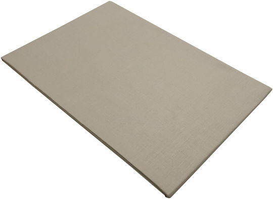Le Blanc Cotton Line Σεντόνι Διπλό με Λάστιχο 150x200+20εκ. Μπέζ