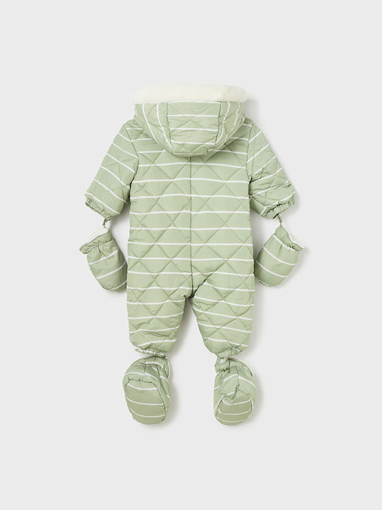Mayoral Baby Bodysuit Set for Going Out Long-Sleeved Green