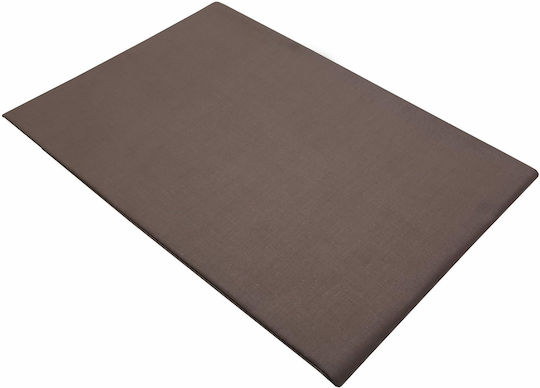 Le Blanc Σεντόνι Υπέρδιπλο με Λάστιχο 170x200+30εκ. Καφέ