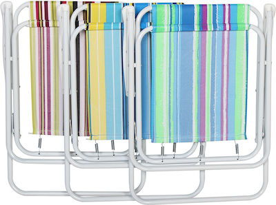 Keskor Chair Beach Stripes 51x47x76cm.