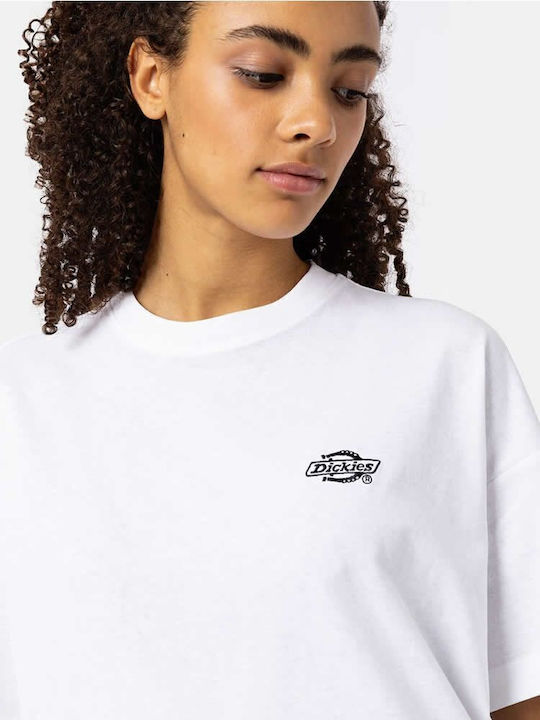 Summerdale Women's Summer Blouse Cotton Short Sleeve White
