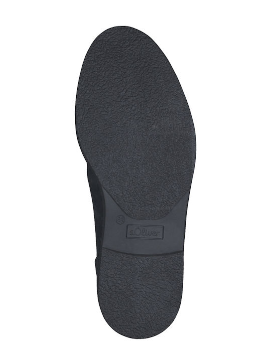 Leder Marineblau Herrenstiefel Anatomisch