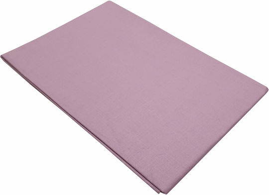 Le Blanc Cotton Line Pillowcase Set with Envelope Cover Lila 50x70cm.