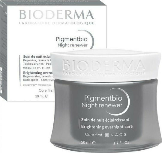 Bioderma Pigmentbio Night Renewer Κρέμα Νυκτός Φωτεινότητας για το δέρμα με τάση υπερμελάγχρωσης