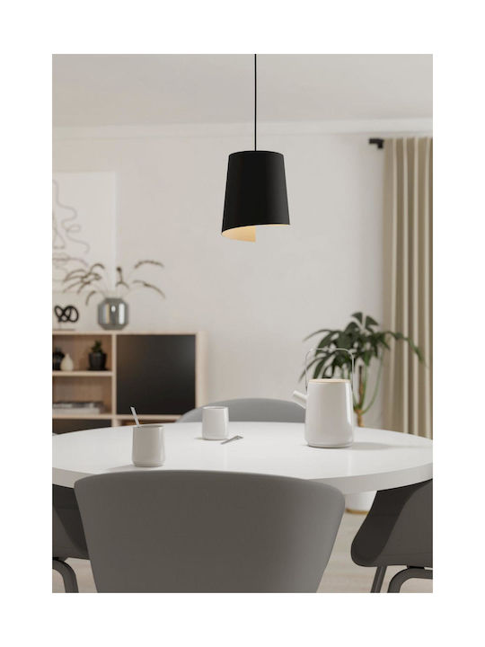 Eglo Bolivia Pendant Light Single-Light for Socket E27 Black