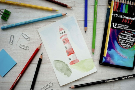 Stabilo Aquacolor Arty Colored Pencil Set Package of 1 packages