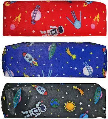 Justnote Space Pencil Case Barrel with 1 Compartment Multicolored