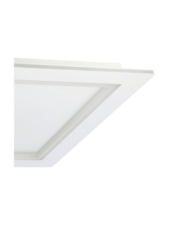 Eglo Padrogiano-Z Smart Ceiling Mount Light 59.5cm White with Integrated LED and Remote Control
