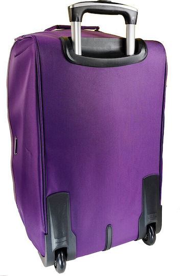 Diplomat ZC Sack Voyage 46lt Purple with Wheels Fabric Length 55xWidth 30xHeight 31cm
