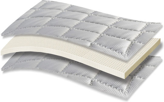 Orion Strom Mattress Topper 890 Filoxenia Energy Cool Max Extra Memory Gel 3D Semi-Double Memory Gel with Removable Cover 110x200x5cm
