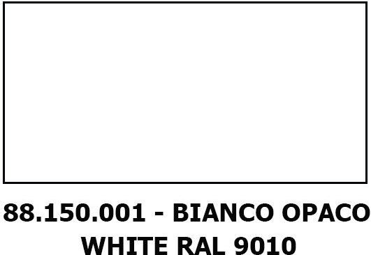 Saratoga Σπρέι Βαφής Happy Acrylic με Ματ Εφέ Λευκό RAL 9010 400ml