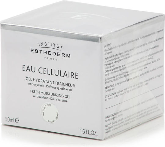 Institut Esthederm Eau Cellulaire Лек 24-Часов Гел За Лице За Хидратация И Възстановяване 50мл