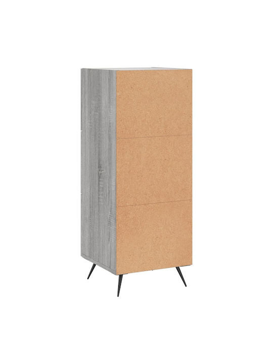 Drawers Storage Wooden L34.5xW34xH90cm