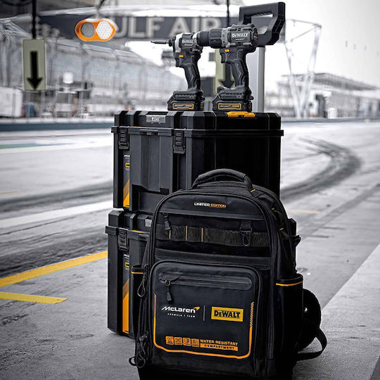 Dewalt McLaren Team F1 Сет Двигател за бормашина & Ударна отвертка 18V с 2 батерии 1.7Ах и куфар