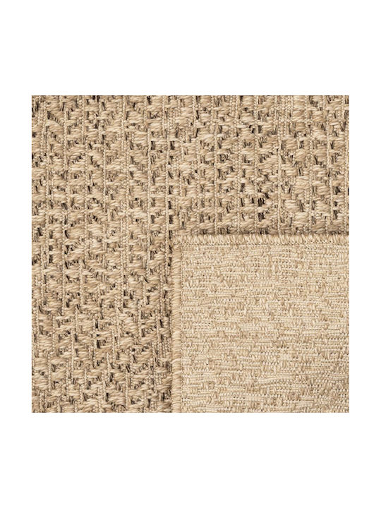 vidaXL Zizur Rug Outdoor Rectangular from Jute Beige