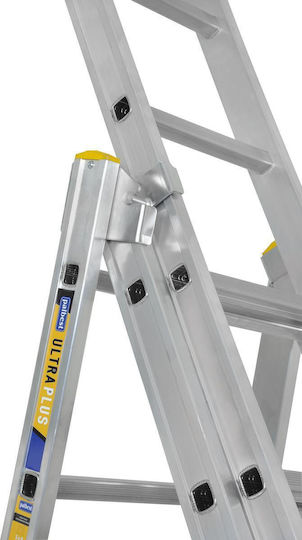 Palbest Forte Triplu Scara combinata Aluminiu 3x10