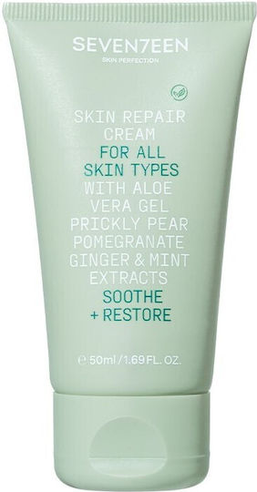 Seventeen Skin Repair 24h Creme Gesicht Tag mit SPF50 mit Aloe Vera 50ml
